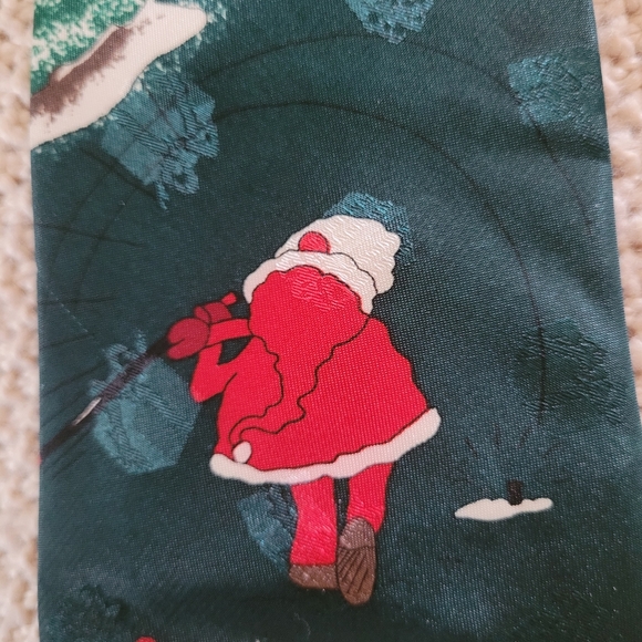 Vintage Christmas Golf Tie - Picture 4 of 10